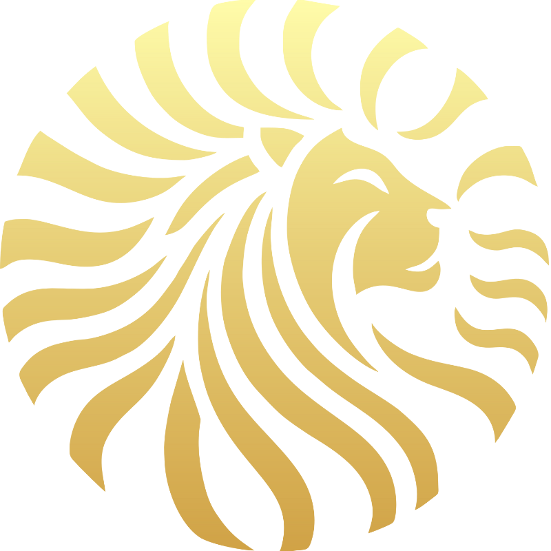 Logo Gestão bruta, Leão Gestão Bruta, Sol Gestão Bruta